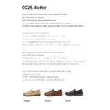 バター 0028. ステッチペニーローファー - 3colors