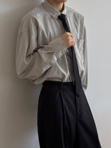 ASCLO Fade Wash Cotton Shirt (6color)