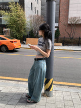 DEVIS WIDE DENIM JEANS