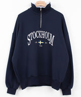 Stockholm half zip-up - mtm