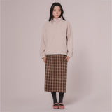 フリースプルオーバーTシャツ (Light beige)