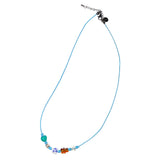 sky blue gemstone necklace
