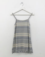 Airy Stripe Flow Dress (4color)