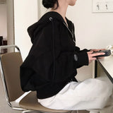 [BELLIDE MADE] Spring ver, two-way overfit zip-up hoodie