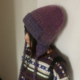 Kune Bokashi Knit Strap Balaclava