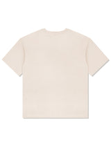 UNISEX オーバーフィットサーフブーブエンボスロゴショートスリーブT　クリーム (FCE2TS405M)