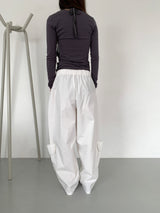 FOLD CARGO WIDE PANTS (5C)