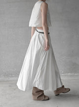 Cloud Nylon Crop Blouse