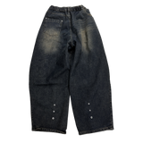 vintage seam snap pants