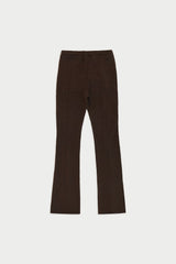 Carol boot-cut pants_brown