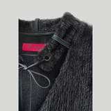 FAKE COLLAR CARDIGAN