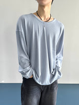 Module ベーシックワッフル Uniqlo ロングスリーブ 4C