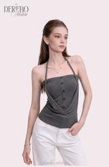 Mild Halter Strap Tube Top