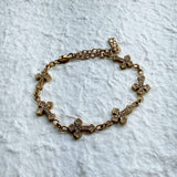 Starlit Cross Bracelet