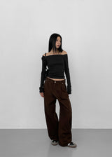 [MADE] Torrance One Tuck Wide Cotton Pants