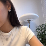 ハートワンタッチピアス