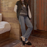  Ian Fur Padded Clog_B5223