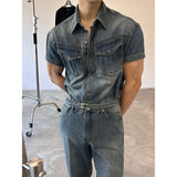[MUSCLE FIT] クールエバーウエスタンポケットシャツ(3color)