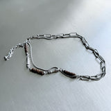 Double-Layer Bead Link Chain