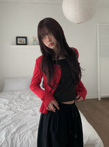 Ked Snap Wide Cotton Banding Long Pants