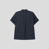 ASCLO Breeze Grid Roll Up Check Shirt (3color)