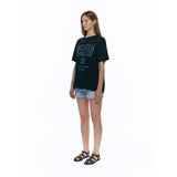 タイポTシャツ Black
