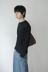 diagonal long sleeve
