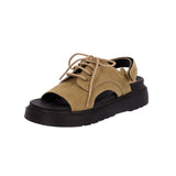 [255mm ~ 280mm] Oliver Lace-Up Velcro Sandal_S7545 (3Colors)