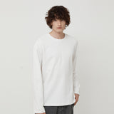 MAN エッセンシャルロングスリーブT WHITE