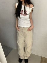 [~2XL] Howard Side-Rivet Pants
