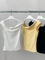 mood twist off-shoulder top