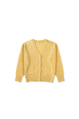 Nuts v-neck cardigan_butter