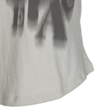 Slim Fit Short Sleeve Tee – Blurred Type [WHITE]