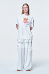 Loose fit Tshirts Heart cloud