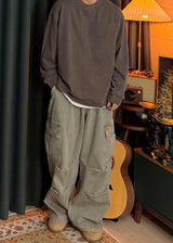 Pig Dying D-Ring Cargo Pants 