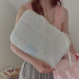 ベッディングノートブックポーチ_jacquard white