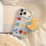 フルーツドゥードゥルマグネティック iPhone ケース