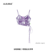 allbubble ジェリーパープルキャミソール