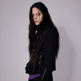 SHEISSHE/MULTIPLE-ZIPPER JACKET