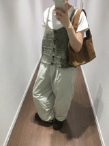 ベルボカシニットベスト (2color)