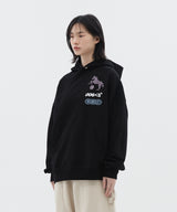 D&Tホースグラフィックパーカー_Black