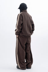 Selma Ethnic Fleece Set-up Track Top