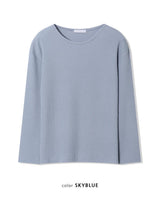 ASCLO Warm Boat Neck Rib Knit T (6color)