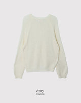 #PN Soft Loose Round Knit Cardigan (4color)