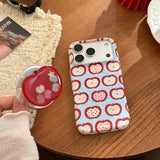 レッドアップルマグネティック iPhone ケース