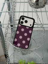 [MADE] ドットグラスバンパー(purplepink)