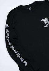 BBD Sketch Logo Long T-Shirt (Black)