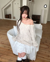 アミューズレースリボンティアードキュロット