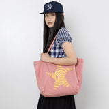 Twister Star チェック柄トートバッグ - イエロー