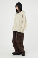 Selfoss corduroy balloon cargo pants